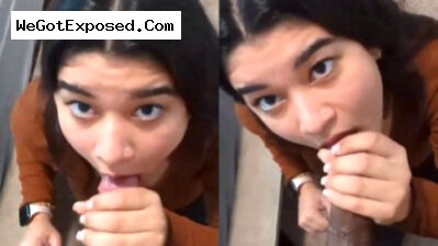 Hot Nepali Girl Giving Blowjob to BF Big dick viral mms
