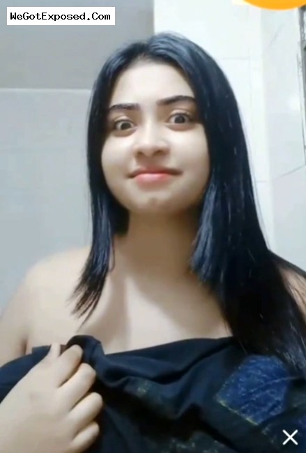 Cute Bangla Teen Strips Naked on Video Call Flashing Boobs and Tight Pussy Show