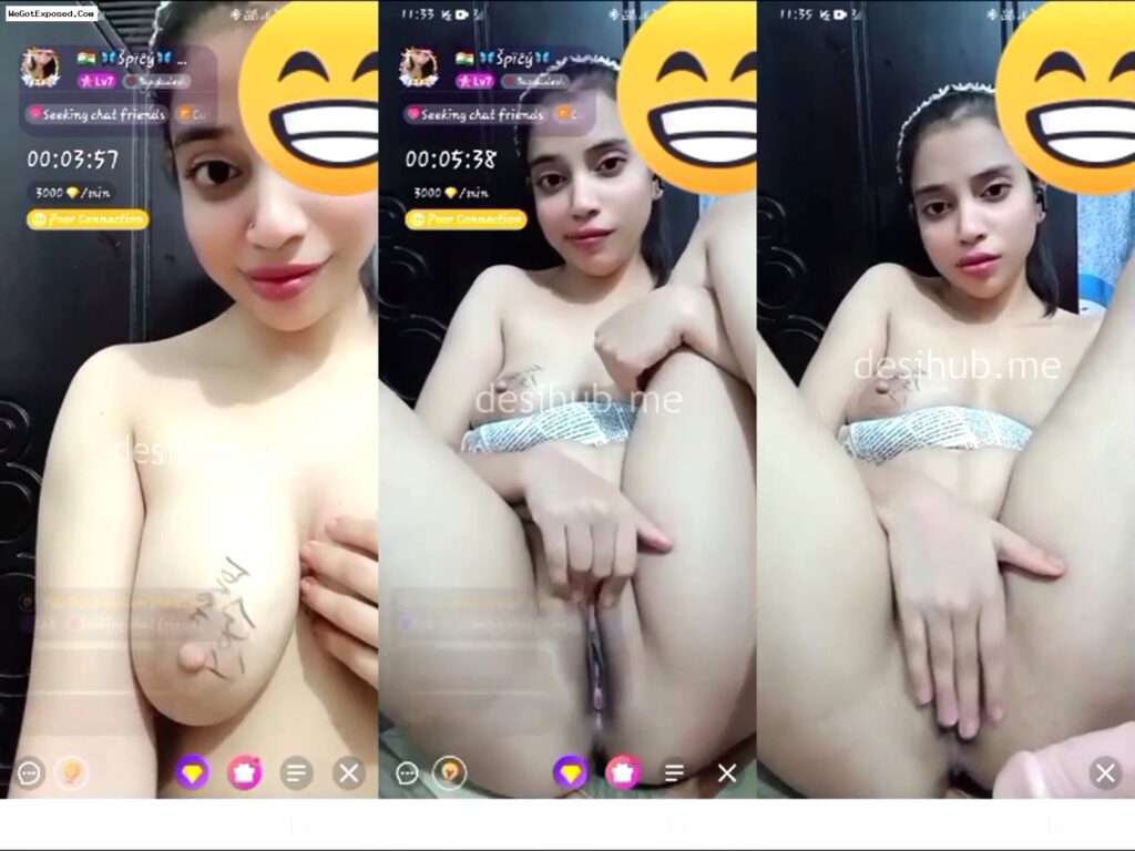 Gorgeous Chamet Girl Nude Live Fucking Dildo on Cam