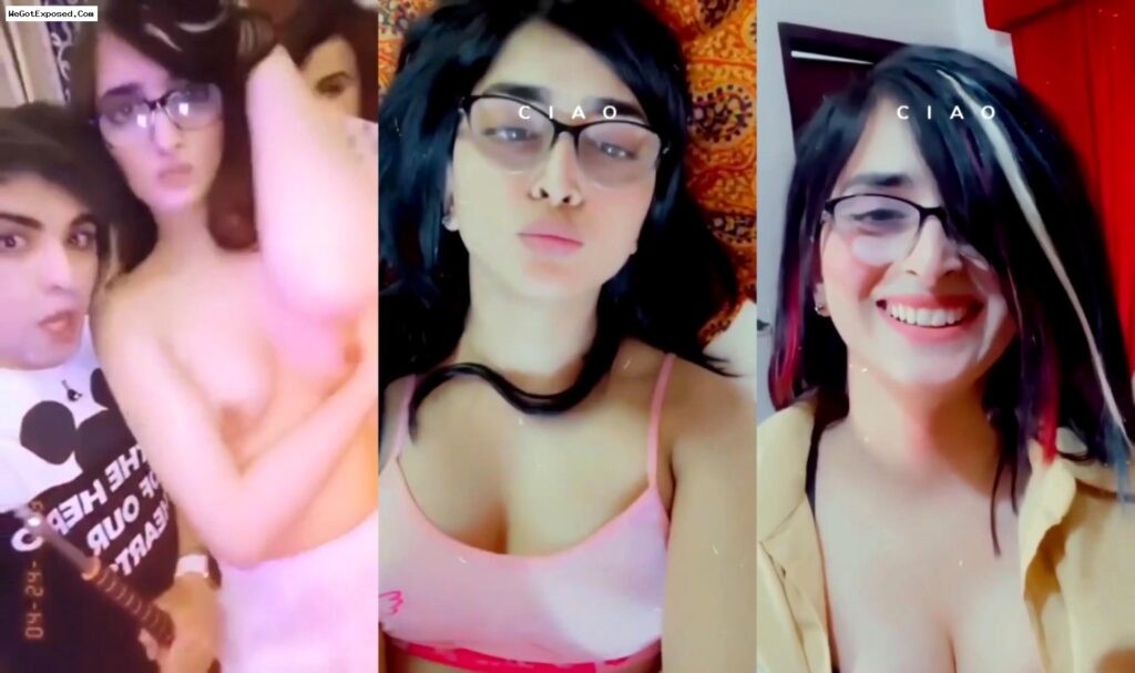 Beautiful Sexy Pakistani Tiktoker shows her sweet boobs Leaked Video