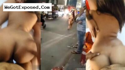 Bengali Milf Bhabhi Nude in Public Road after fucked Threesome Leaked MMS