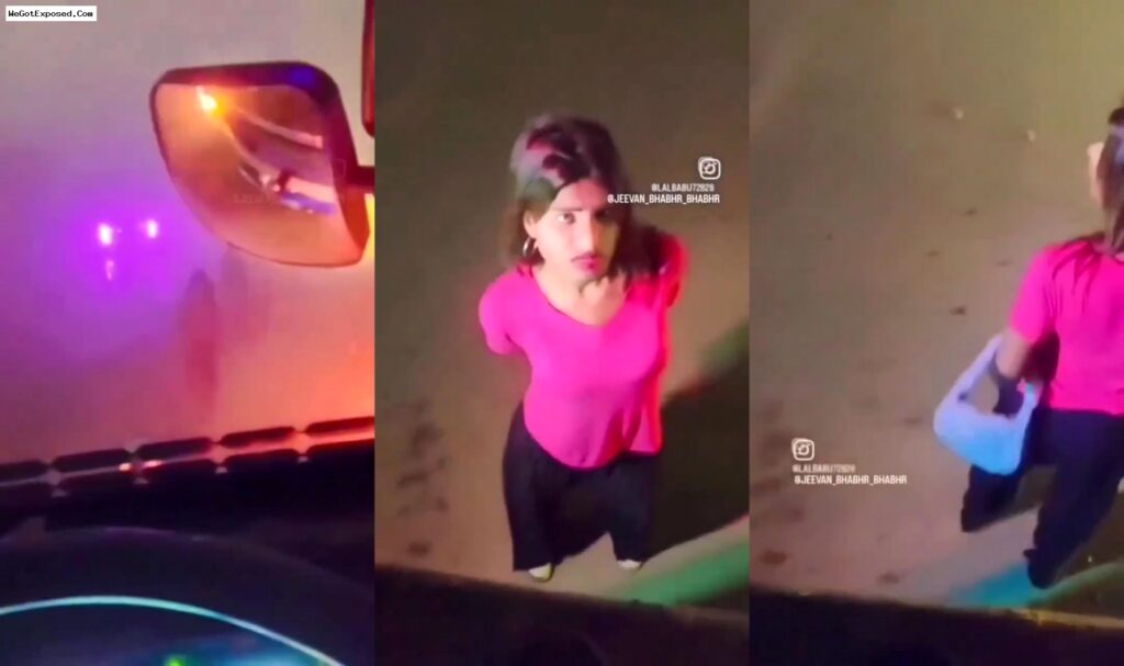 Indian Girl Caught Showing Her Pussy By Truck Driver, Leaked MMS
