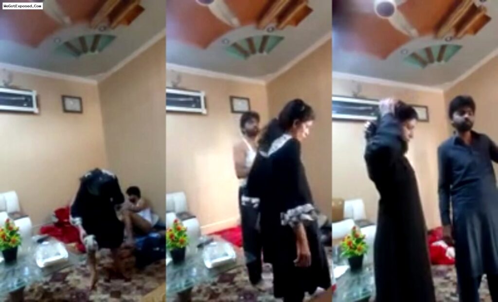 Paki Randi Fucking with two boys, Threesome MMS