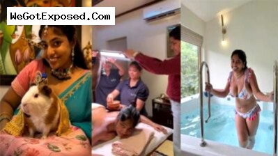 Famous Tamil Model Satya leaked Viral mms while Hard Fucked with Lover