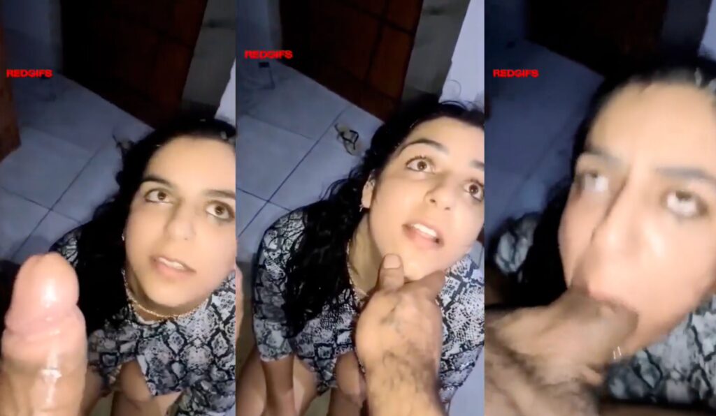 Sexy gf cum on face