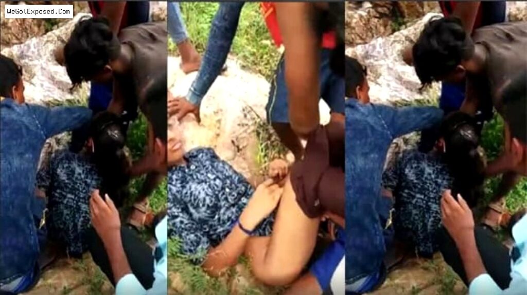 Trending Indian Dehati Desi Girl Gangbang Outdoor MMS